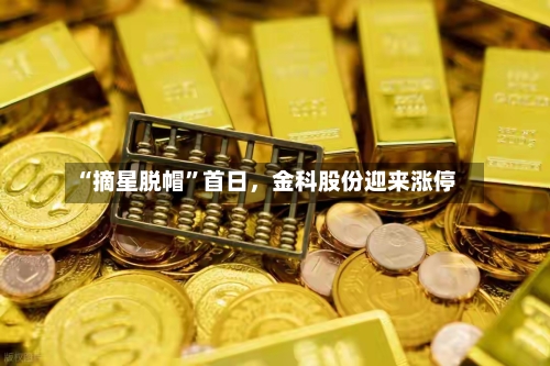 “摘星脱帽	”首日，金科股份迎来涨停-第3张图片