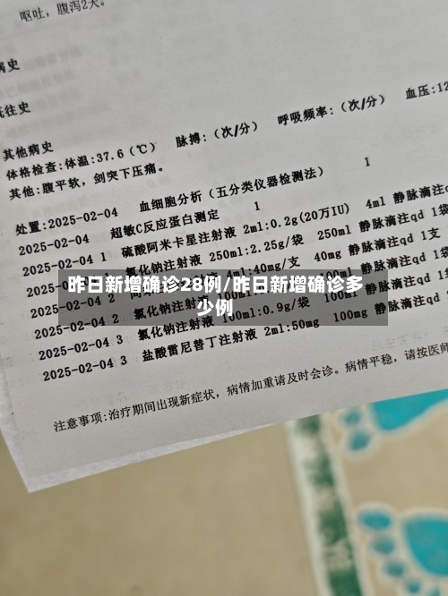昨日新增确诊28例/昨日新增确诊多少例