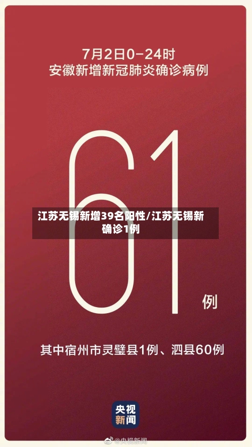 江苏无锡新增39名阳性/江苏无锡新确诊1例-第2张图片
