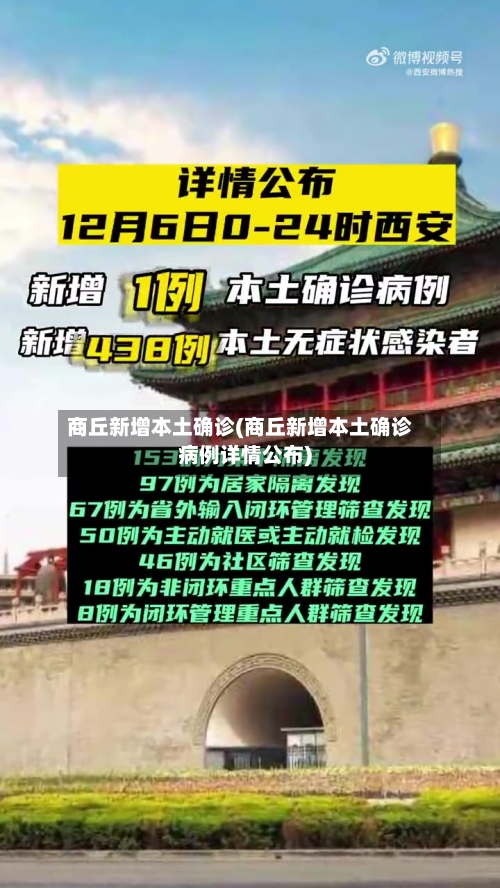 商丘新增本土确诊(商丘新增本土确诊病例详情公布)-第2张图片