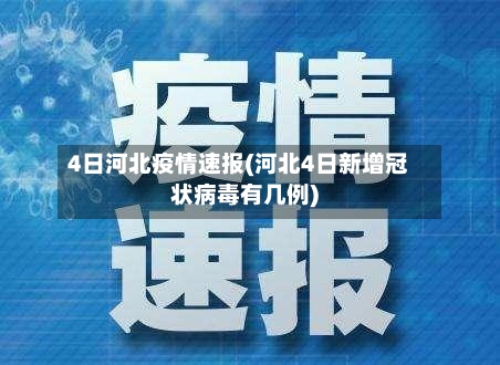 4日河北疫情速报(河北4日新增冠状病毒有几例)-第2张图片