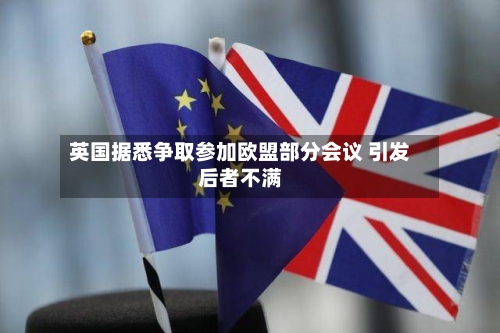 英国据悉争取参加欧盟部分会议 引发后者不满