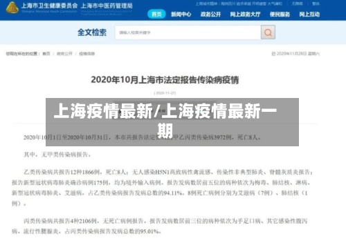 上海疫情最新/上海疫情最新一期