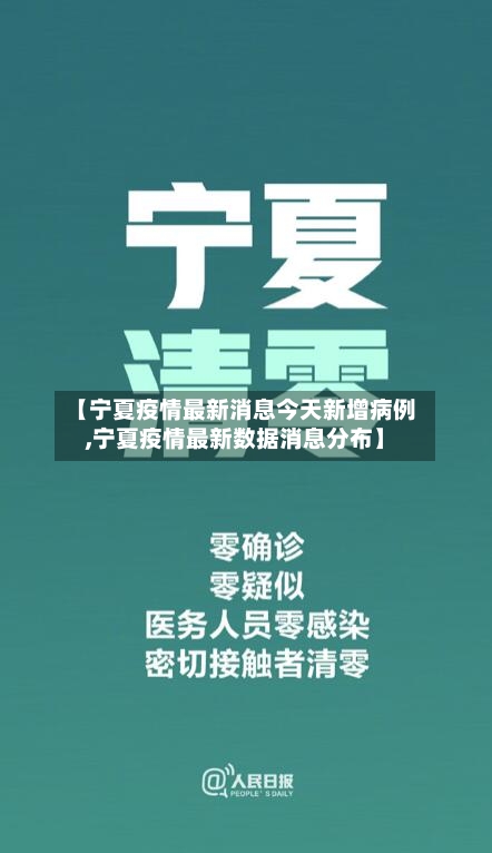 【宁夏疫情最新消息今天新增病例,宁夏疫情最新数据消息分布】