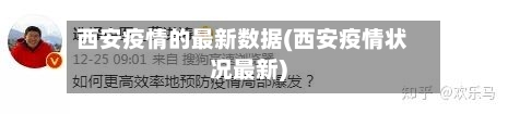 西安疫情的最新数据(西安疫情状况最新)-第2张图片