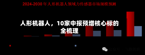 人形机器人，10家中报预增核心标的全梳理-第3张图片