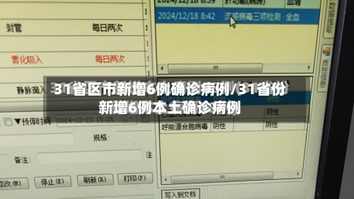 31省区市新增6例确诊病例/31省份新增6例本土确诊病例