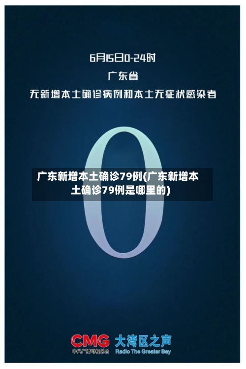 广东新增本土确诊79例(广东新增本土确诊79例是哪里的)