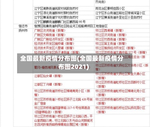 全国最新疫情分布图(全国最新疫情分布图2021)-第2张图片