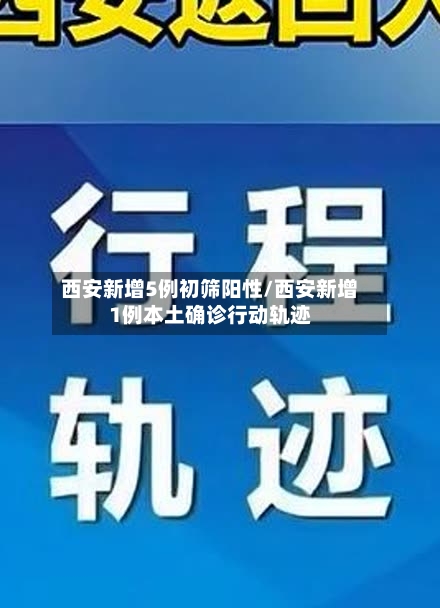 西安新增5例初筛阳性/西安新增1例本土确诊行动轨迹
