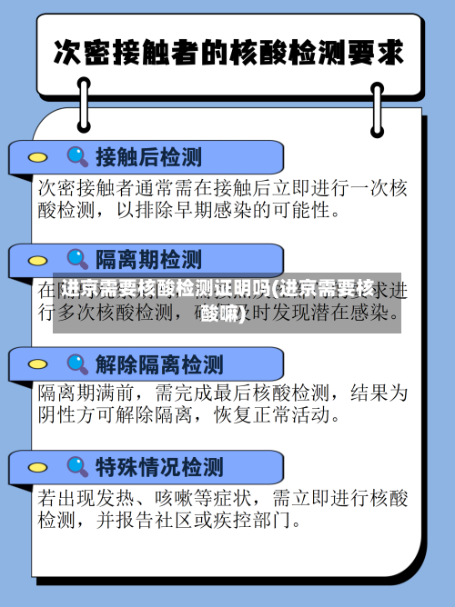 进京需要核酸检测证明吗(进京需要核酸嘛)-第2张图片