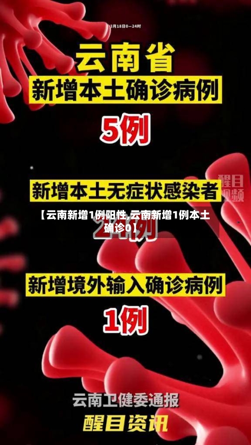 【云南新增1例阳性,云南新增1例本土确诊0】-第2张图片