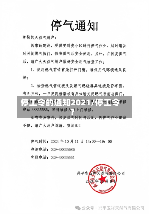 停工令的通知2021/停工令?-第3张图片