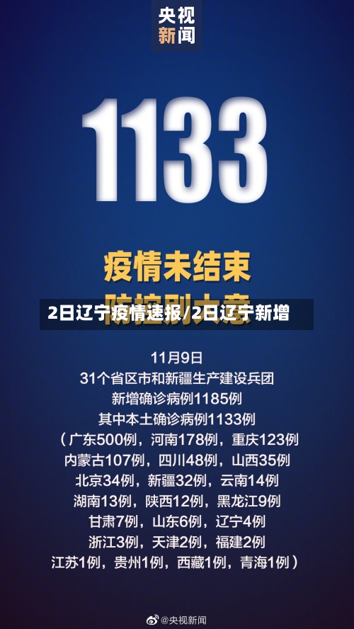 2日辽宁疫情速报/2日辽宁新增