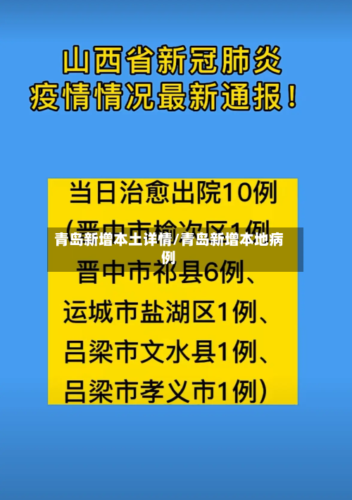 青岛新增本土详情/青岛新增本地病例