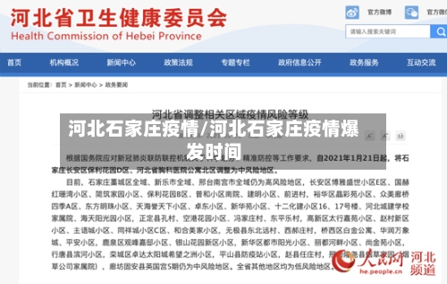 河北石家庄疫情/河北石家庄疫情爆发时间-第3张图片