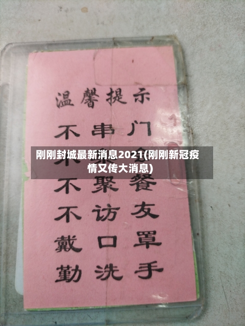 刚刚封城最新消息2021(刚刚新冠疫情又传大消息)-第2张图片