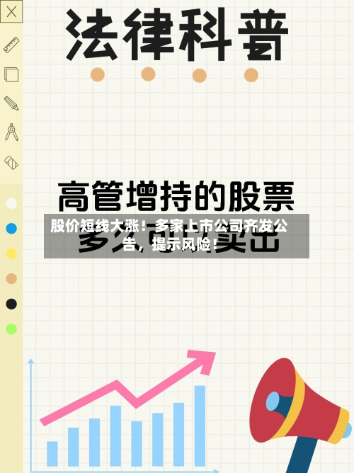 股价短线大涨！多家上市公司齐发公告，提示风险！-第2张图片