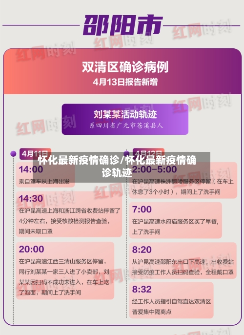 怀化最新疫情确诊/怀化最新疫情确诊轨迹