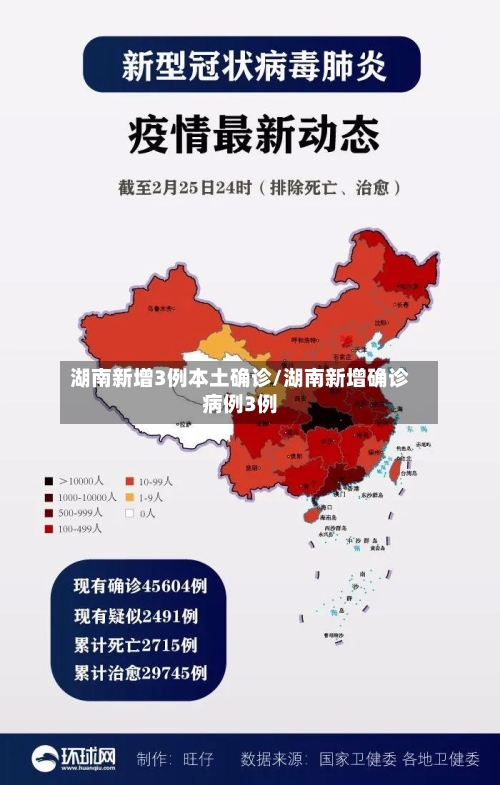 湖南新增3例本土确诊/湖南新增确诊病例3例
