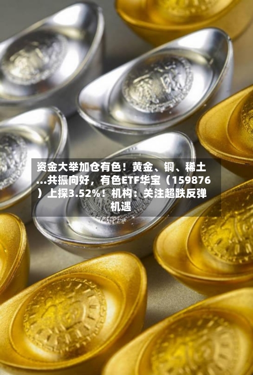 资金大举加仓有色！黄金、铜、稀土…共振向好，有色ETF华宝（159876）上探3.52%！机构：关注超跌反弹机遇-第2张图片