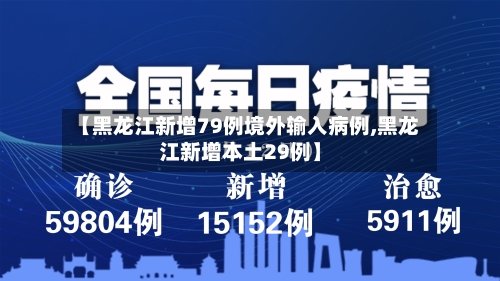 【黑龙江新增79例境外输入病例,黑龙江新增本土29例】