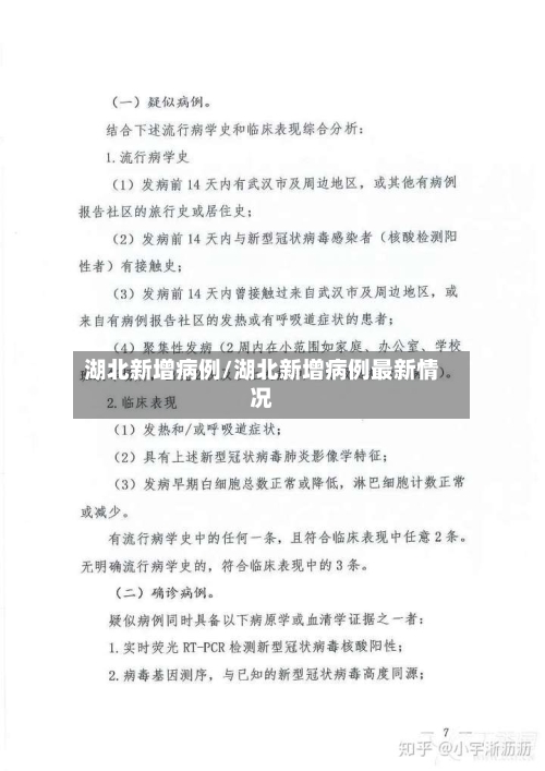 湖北新增病例/湖北新增病例最新情况-第2张图片