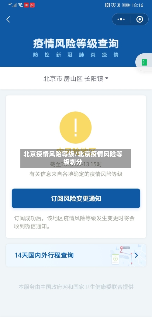 北京疫情风险等级/北京疫情风险等级划分-第2张图片