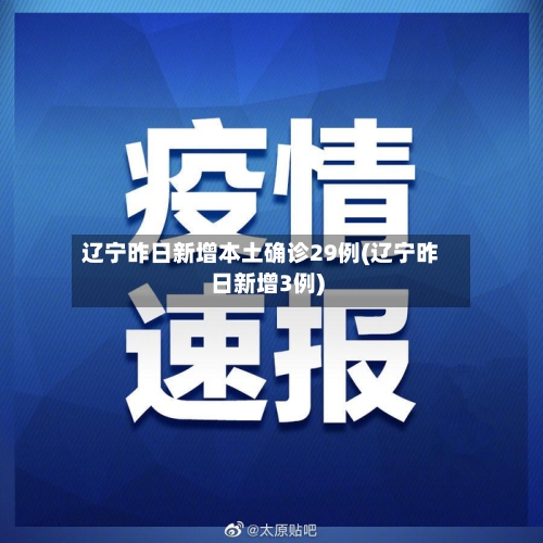 辽宁昨日新增本土确诊29例(辽宁昨日新增3例)-第3张图片
