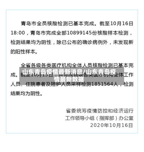 山东青岛疫情最新消息/山东青岛疫情最新数据