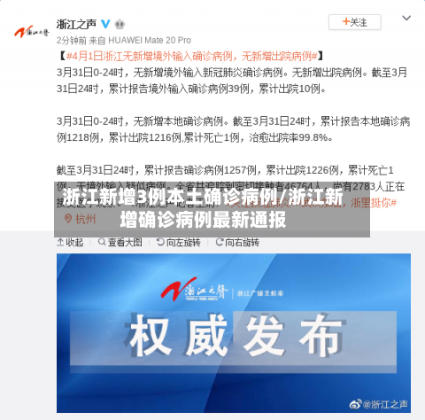 浙江新增3例本土确诊病例/浙江新增确诊病例最新通报-第2张图片