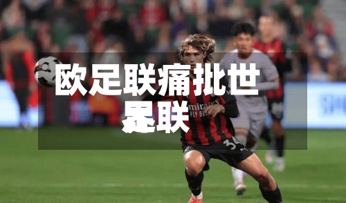 欧足联痛批世界足联-第2张图片