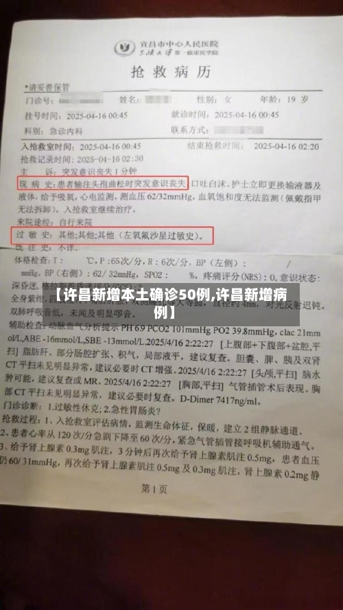 【许昌新增本土确诊50例,许昌新增病例】