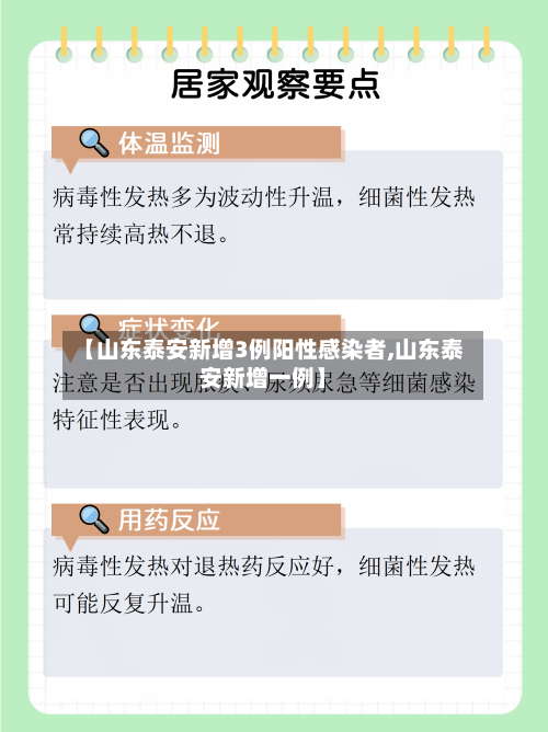 【山东泰安新增3例阳性感染者,山东泰安新增一例】-第2张图片