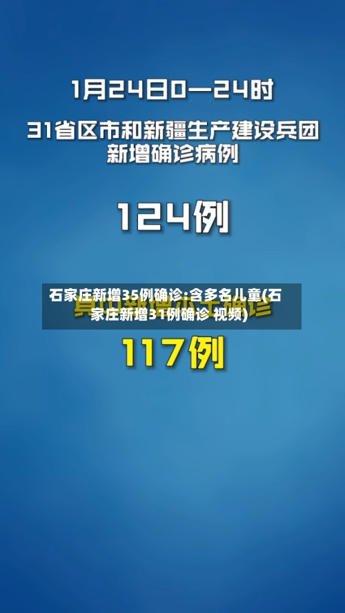 石家庄新增35例确诊:含多名儿童(石家庄新增31例确诊 视频)