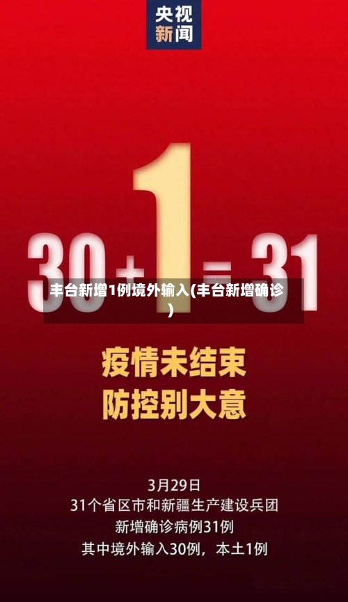 丰台新增1例境外输入(丰台新增确诊)-第2张图片