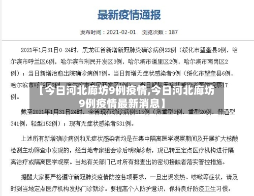 【今日河北廊坊9例疫情,今日河北廊坊9例疫情最新消息】-第2张图片