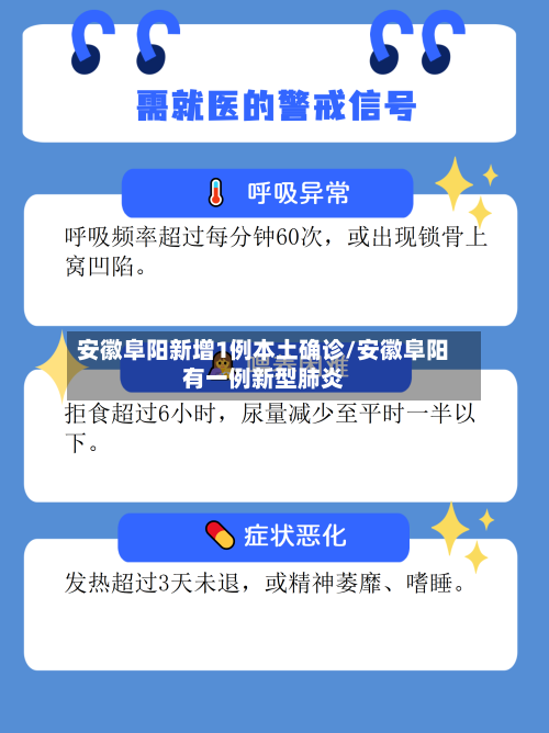 安徽阜阳新增1例本土确诊/安徽阜阳有一例新型肺炎-第2张图片