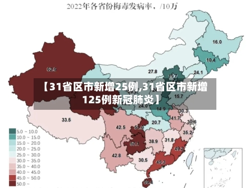 【31省区市新增25例,31省区市新增125例新冠肺炎】-第2张图片