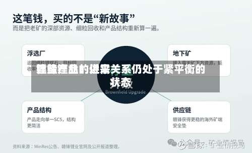 赣锋锂业：近来锂盐产品的供需关系仍处于紧平衡的状态