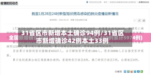 31省区市新增本土确诊94例/31省区市新增确诊42例本土33例-第2张图片