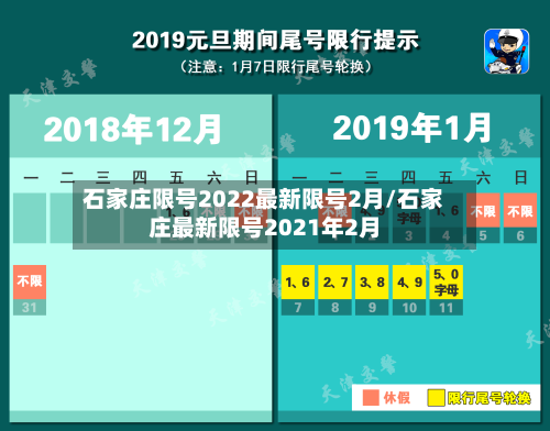 石家庄限号2022最新限号2月/石家庄最新限号2021年2月-第3张图片