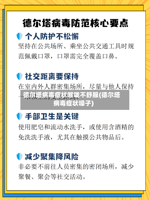 德尔塔病毒症状喉咙不舒服(德尔塔病毒症状嗓子)