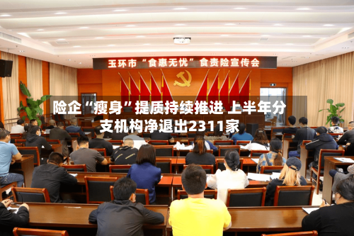 险企“瘦身”提质持续推进 上半年分支机构净退出2311家-第2张图片