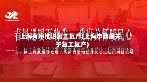 上海有序推进复工复产(上海市政府关于复工复产)-第3张图片