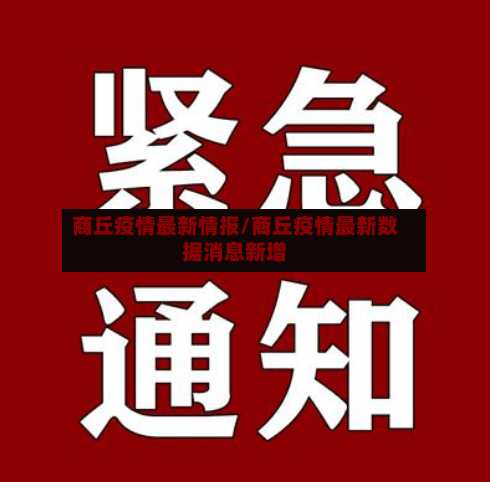 商丘疫情最新情报/商丘疫情最新数据消息新增-第2张图片