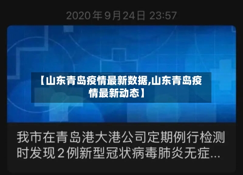 【山东青岛疫情最新数据,山东青岛疫情最新动态】-第2张图片