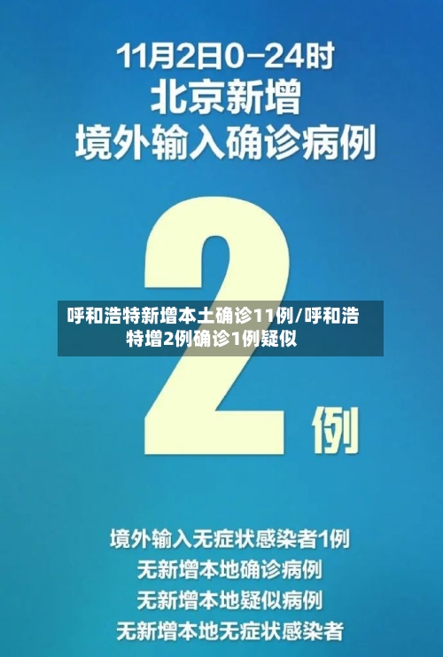 呼和浩特新增本土确诊11例/呼和浩特增2例确诊1例疑似-第2张图片