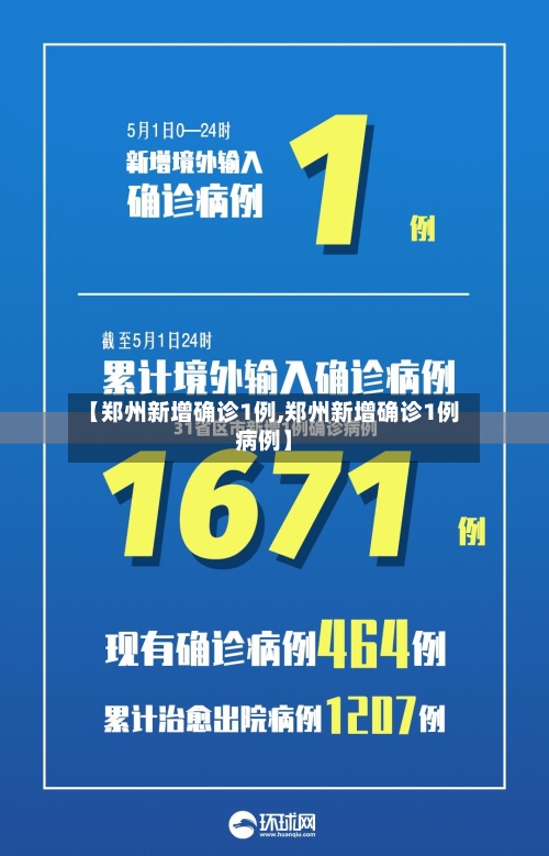 【郑州新增确诊1例,郑州新增确诊1例病例】
