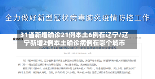 31省新增确诊21例本土6例在辽宁/辽宁新增2例本土确诊病例在哪个城市-第2张图片